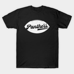 Retro Panthers Football T-Shirt